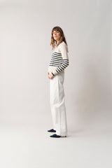 Off White Cashmere Breton
