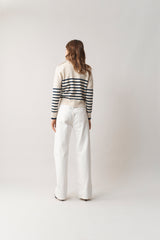 Off White Cashmere Breton