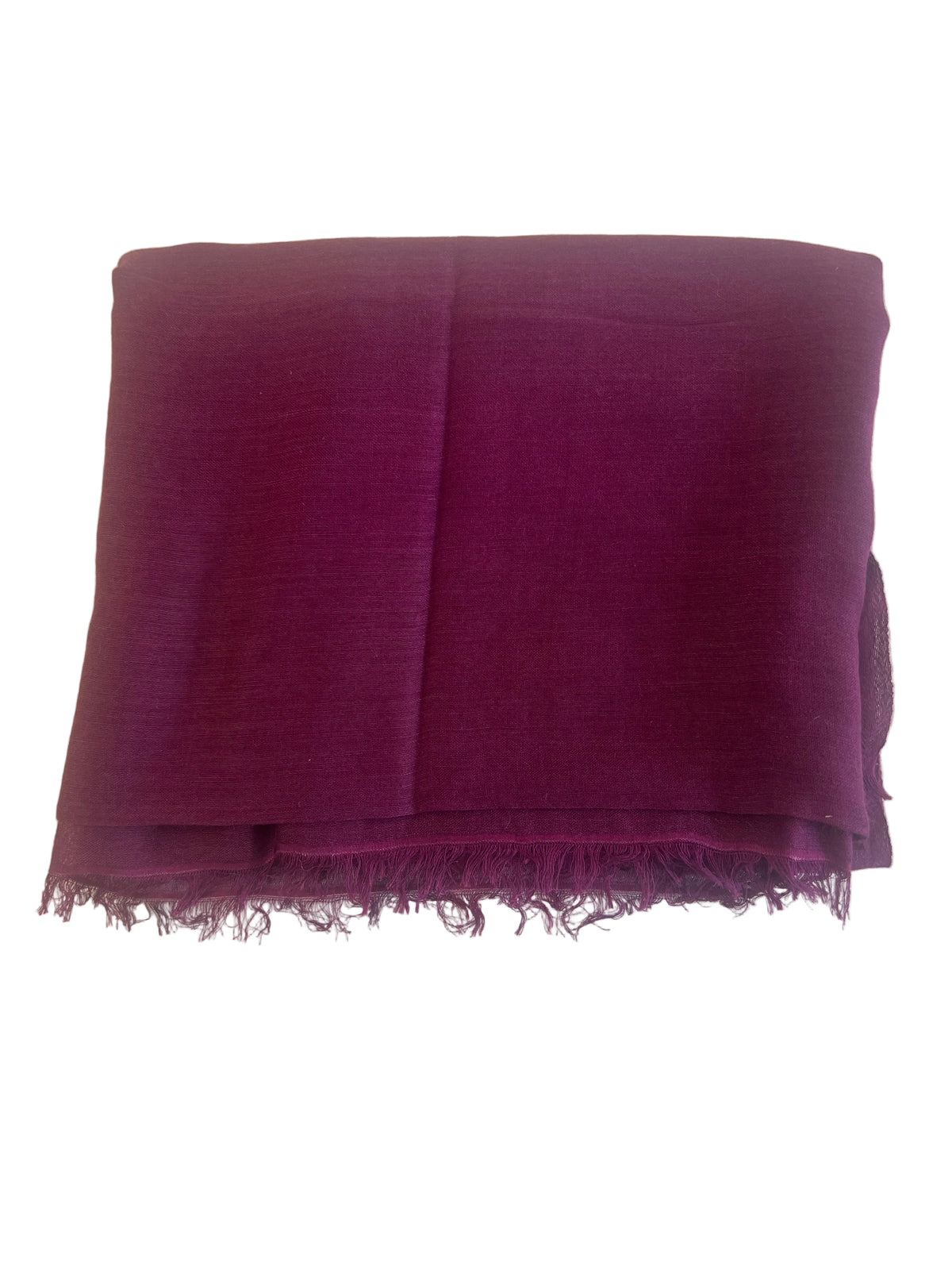 Cashmere And Silk Purple Shawl