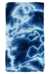 Cashmere Navy Tie Dye Wrap