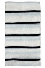 Cashmere Off White Stripe Wrap