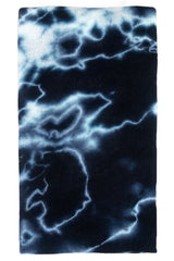 Cashmere Black Tie Dye Wrap