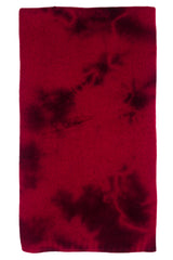 Cashmere Red Tie Dye Wrap