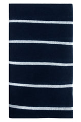 Cashmere Navy Stripe Wrap