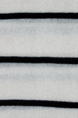 Cashmere Off White Stripe Wrap