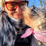 Cashmere Black Tie Dye Wrap