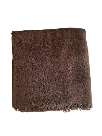Old School Chocolate Pashmina