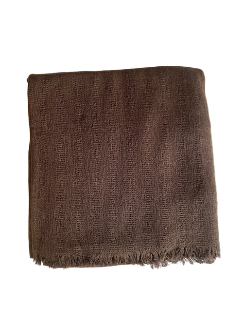 Old School Chocolate Pashmina