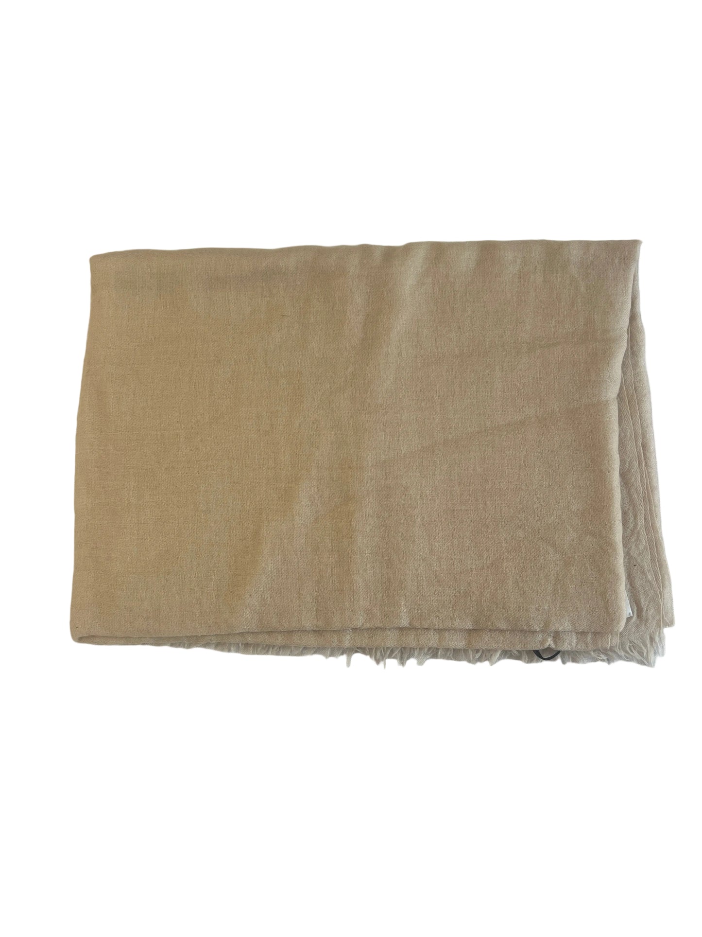 100% Cashmere Cream Shawl