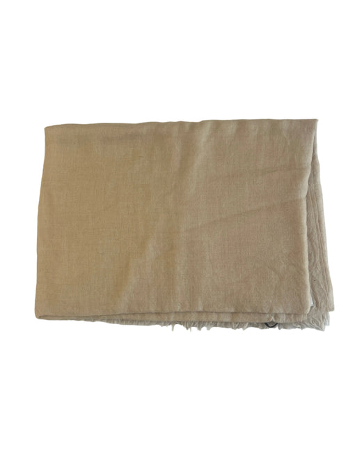 100% Cashmere Cream Shawl