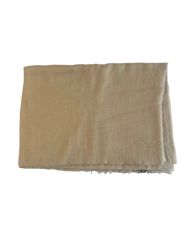 100% Cashmere Cream Shawl
