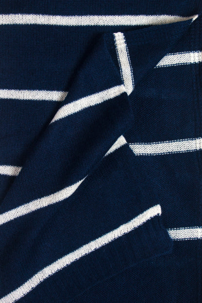 Cashmere Black Stripe Wrap