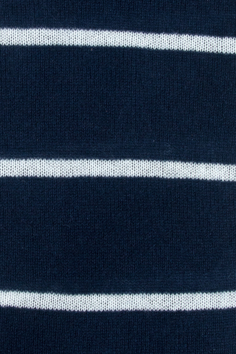 Cashmere Black Stripe Wrap