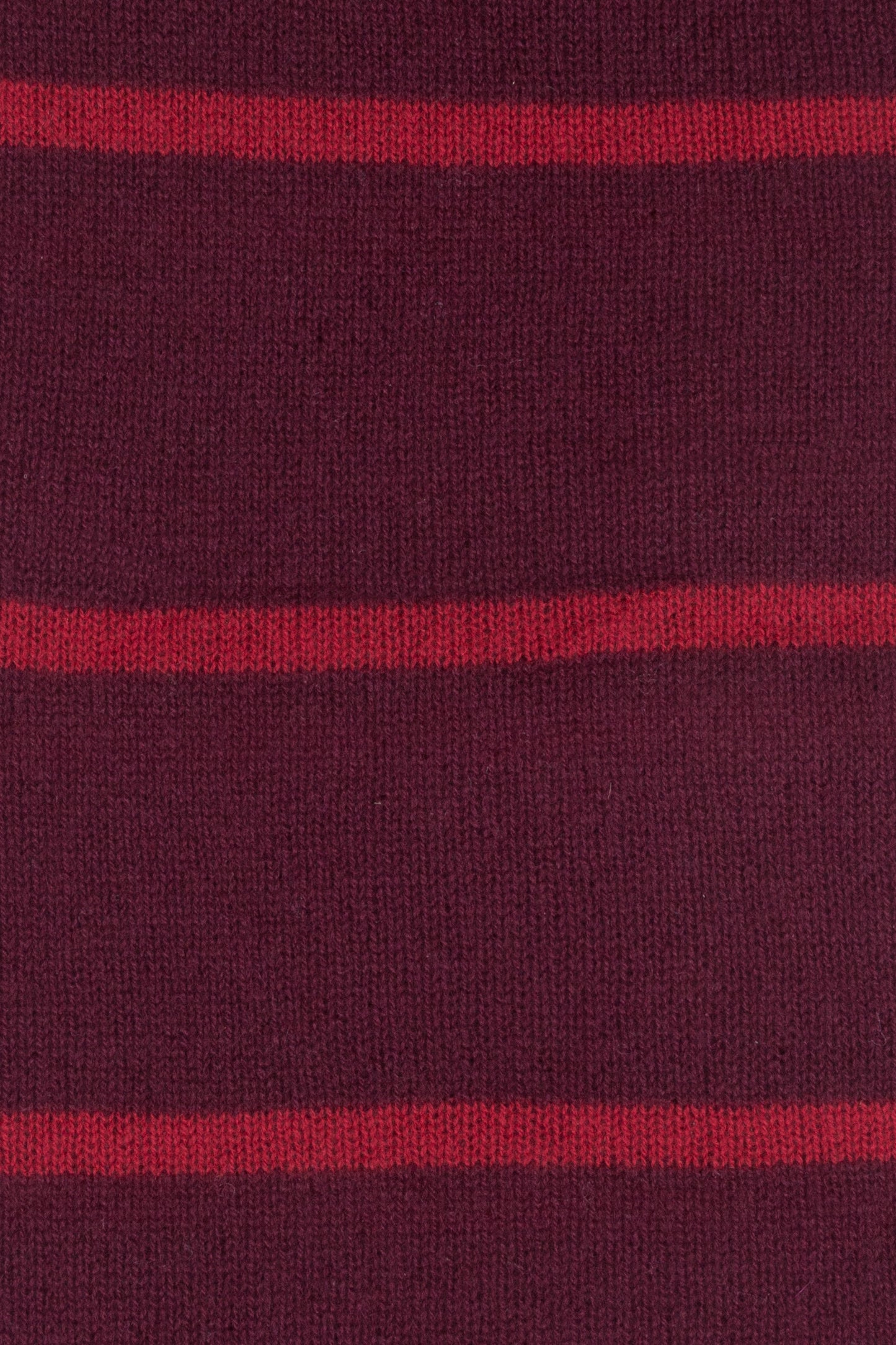 100% Cashmere Red Stripe Wrap