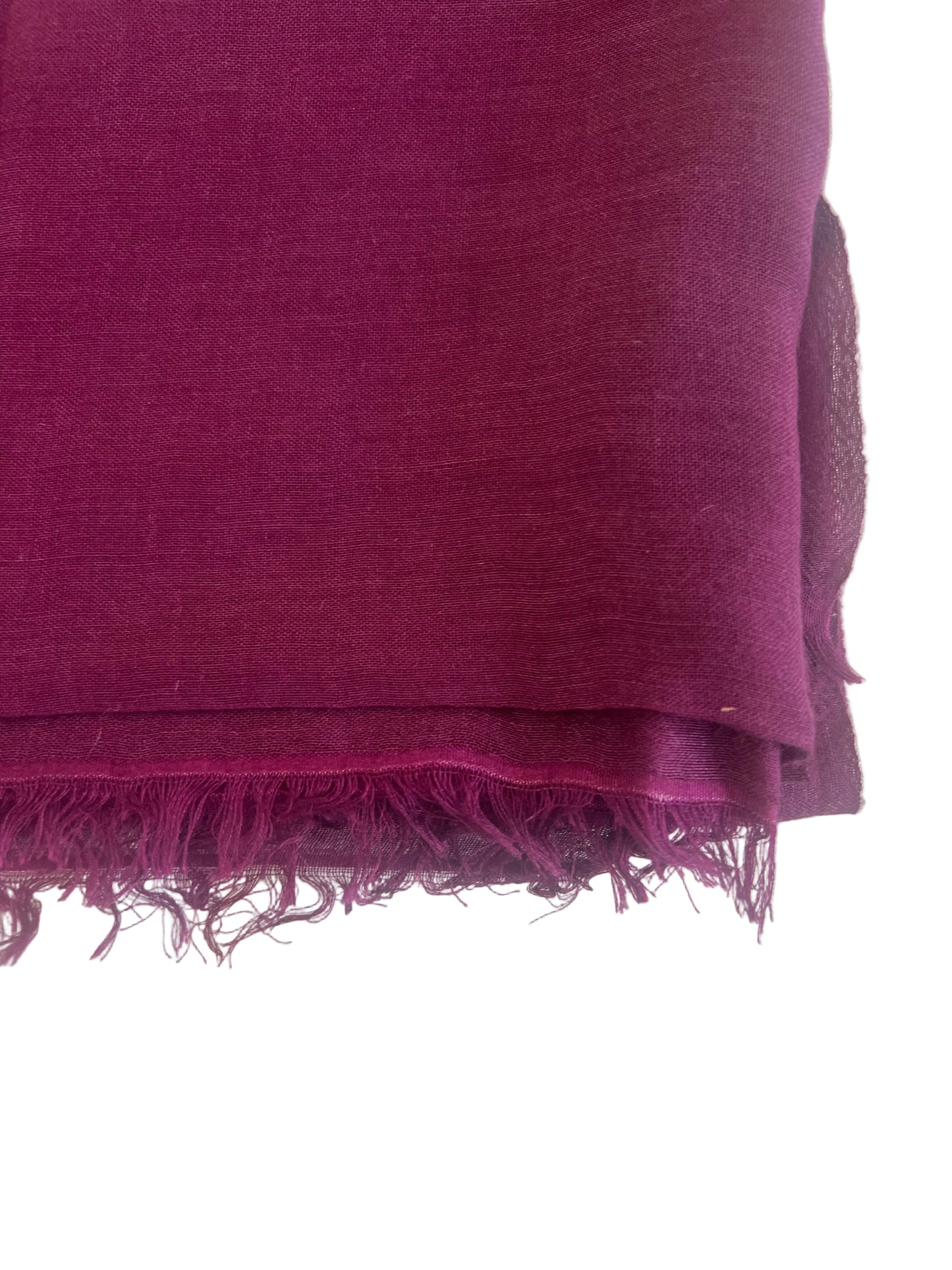 Cashmere And Silk Purple Shawl