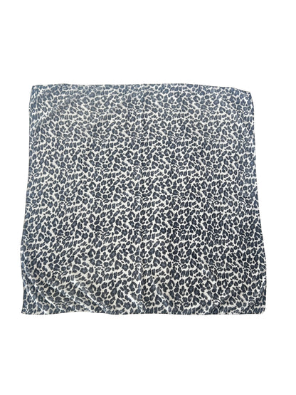 100% Cashmere Ice Leopard Square Scarf
