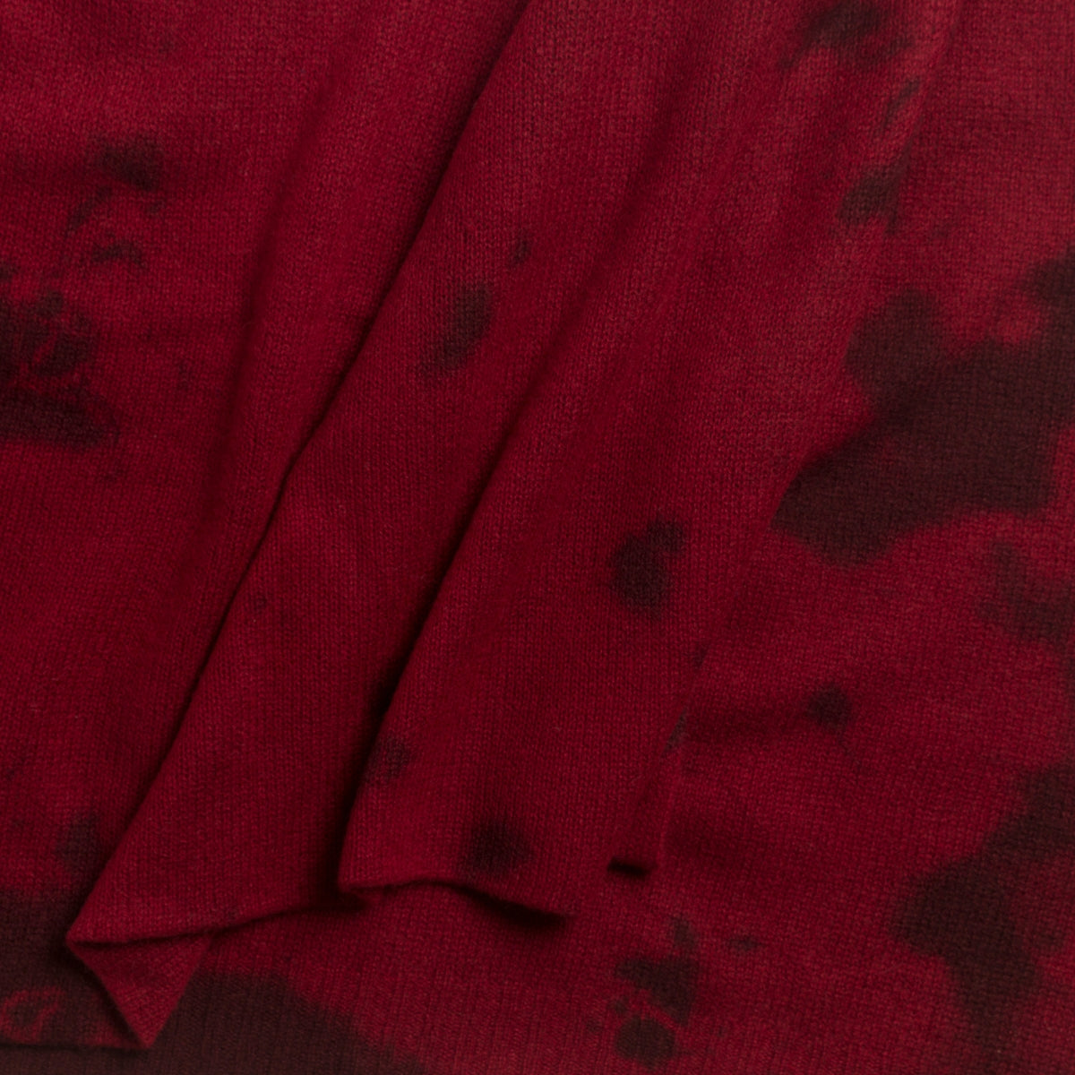 365 Cashmere Red Tie Dye Wrap