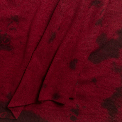 365 Cashmere Red Tie Dye Wrap