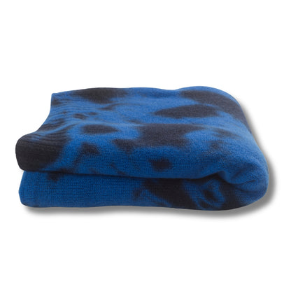 365 Cashmere Cobalt Tie Dye Wrap