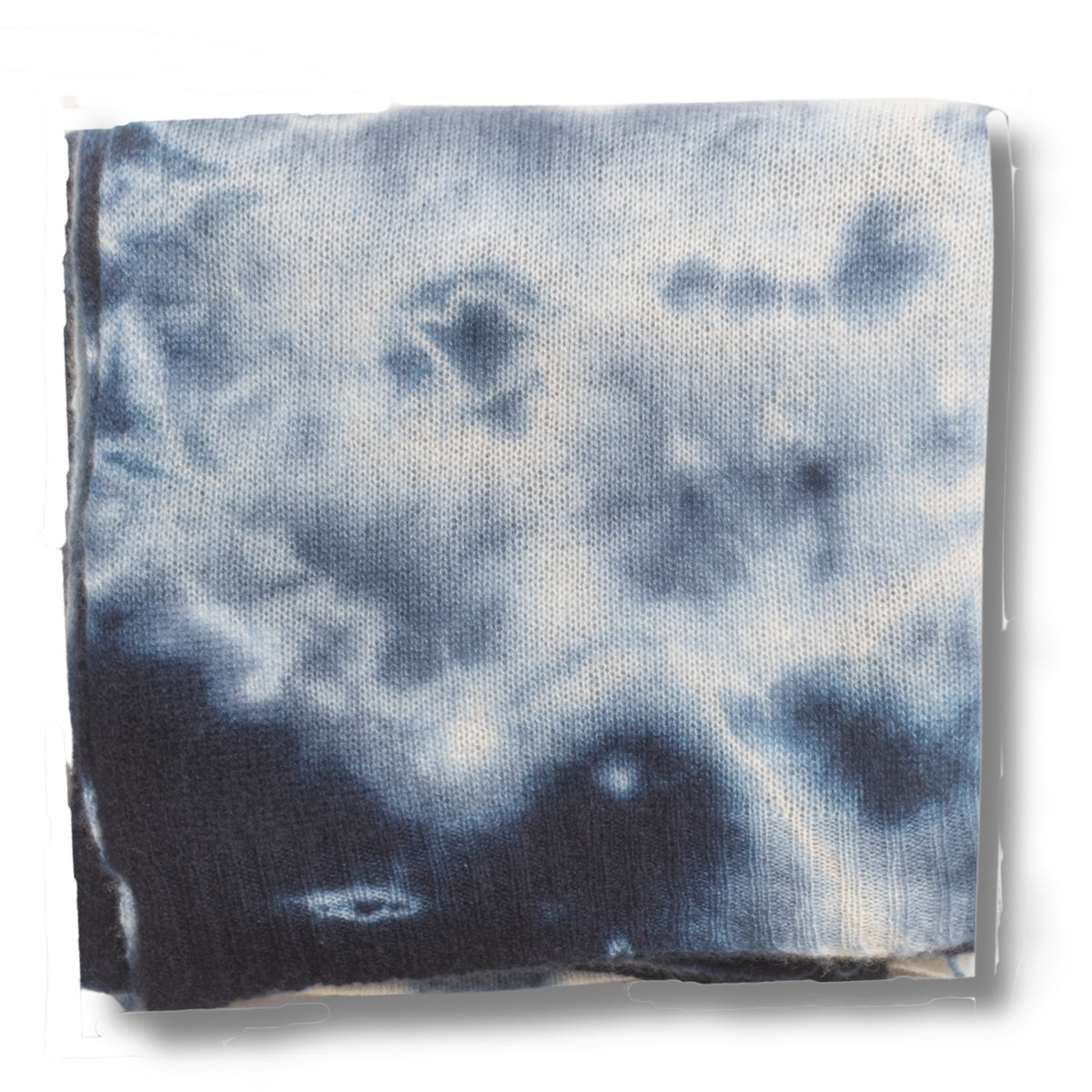 365 Cashmere Navy Tie Dye Wrap