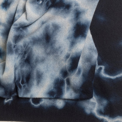 365 Cashmere Navy Tie Dye Wrap