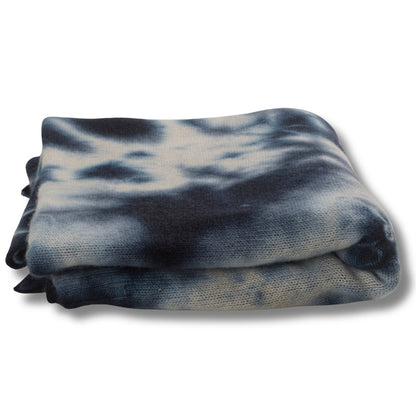 365 Cashmere Navy Tie Dye Wrap