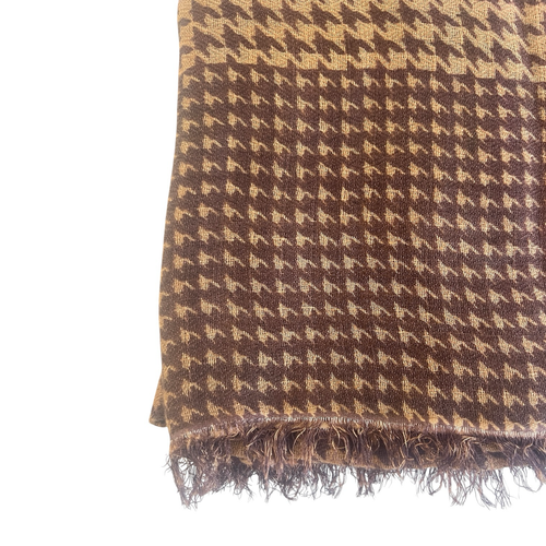 Cashmere And Silk Herringbone Shawl